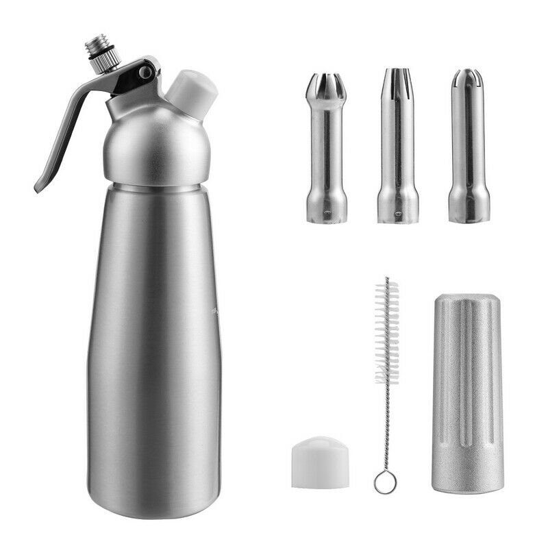 Sahnespender Alu med 3 dyser 500ml | Skanto