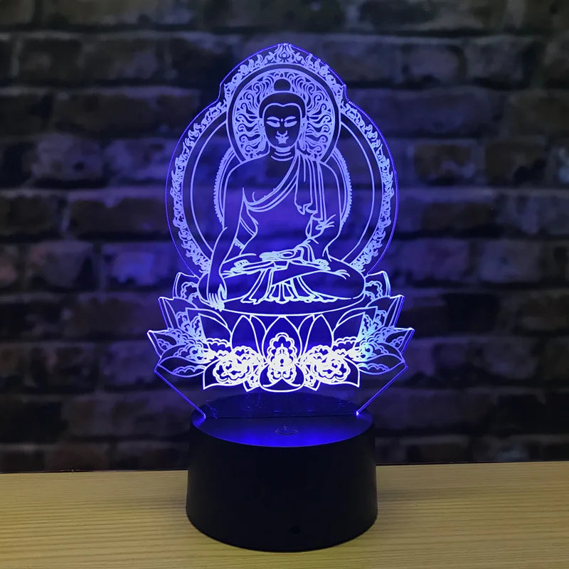 Skanto | EnlightenGlow - Buddha 3D Lampe