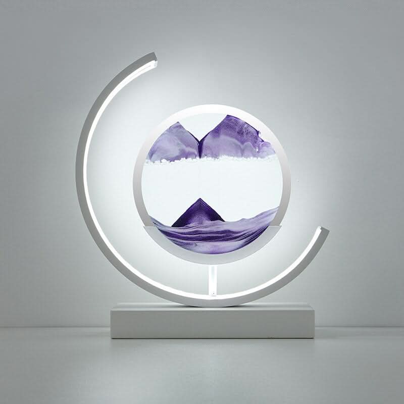 Skanto | LED Sand Art Desk Lamp – Beroligende Bevegelseslys