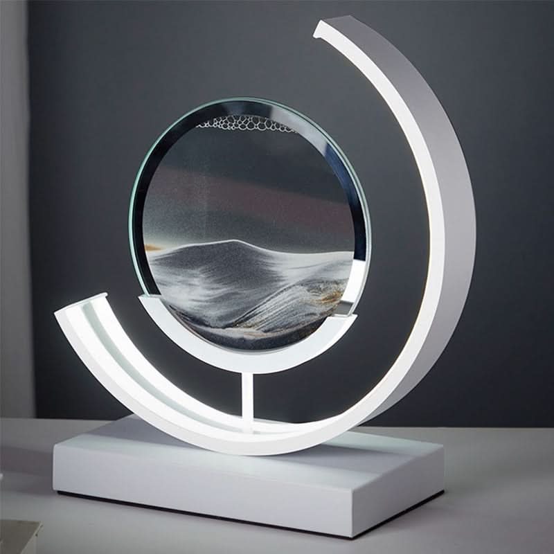 Skanto | LED Sand Art Desk Lamp – Beroligende Bevegelseslys