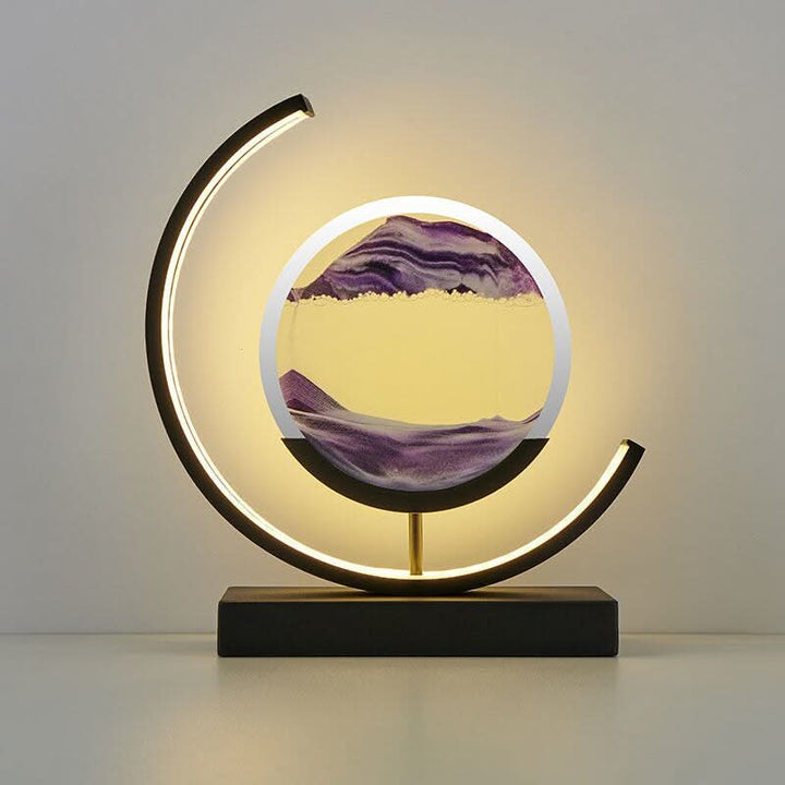 Skanto | LED Sand Art Desk Lamp – Beroligende Bevegelseslys