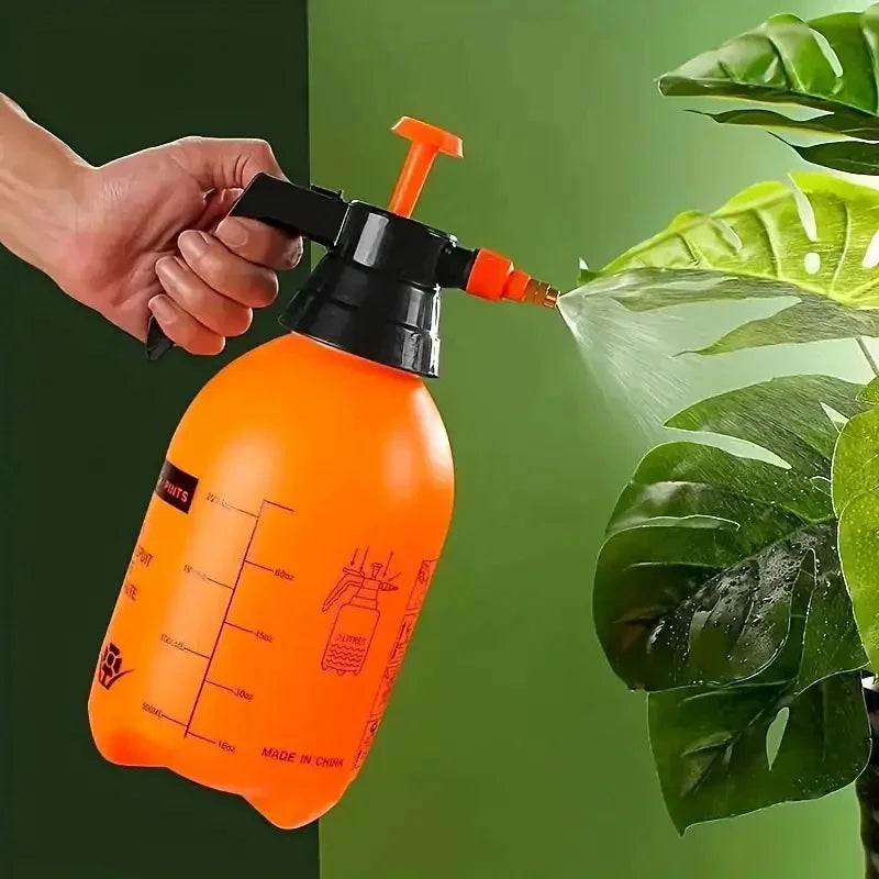 Norvo | Spray Flaske Plantura | 2L Hage Sprayer | Justerbart Dyse & Håndpumpe | For Plante & Blomsterpleie