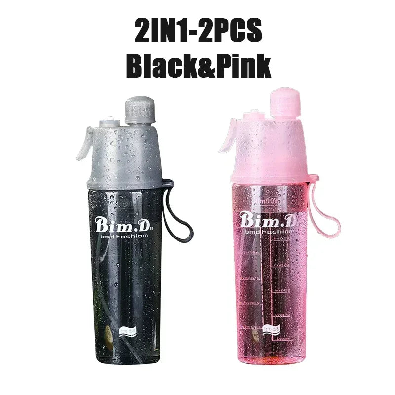 Skanto | 2 i 1 Bærbar Spray Vannflaske