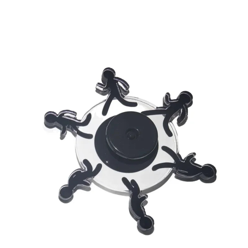 Skanto | Løpende Strekmann Optisk Illusjon Fidget Spinner
