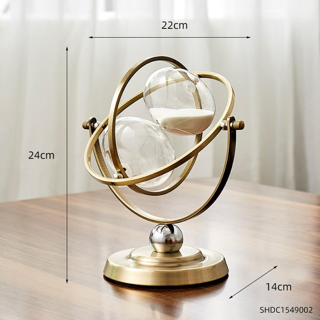 Time Charmer Metall Timeglass Dekor | Skanto