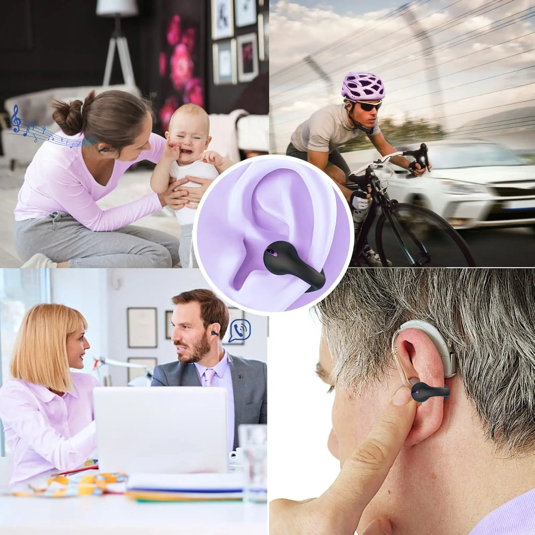 Skanto | Bone Conduction Øreklips Hodetelefoner