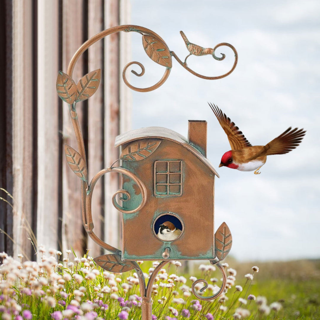 BirdHaven dekorativ fuglehus for hagen Skanto