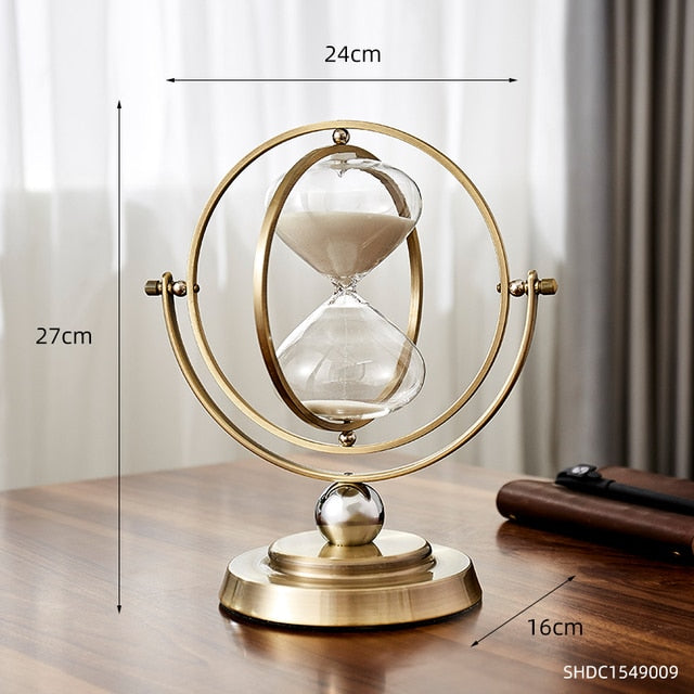 Skanto | Time Charmer Metall Timeglass Dekor