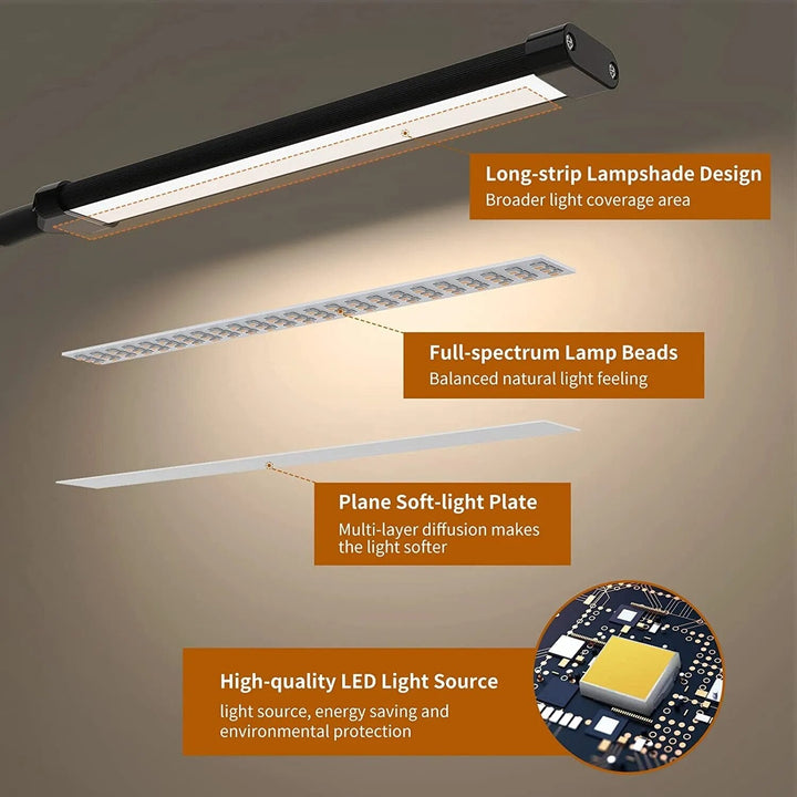 Skanto | Adaptiv Arbeidsområde Dimmbar Fleksibel LED Lampe