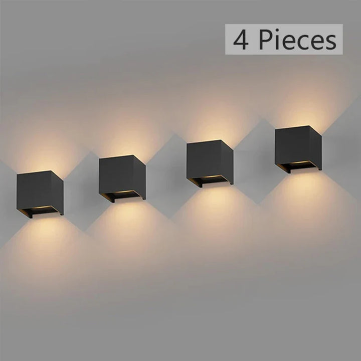 Utendørs LED-vegglampe | Skanto