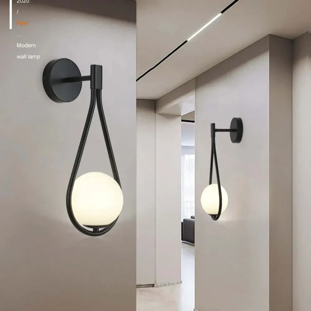 Skanto | Drop Luxury Glass Balls Vegglampe