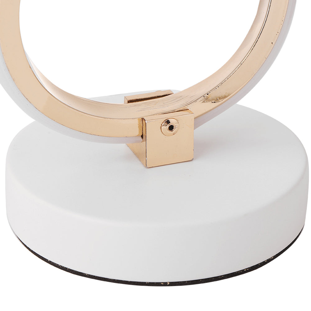 Skanto | InfinityGlow – LED Spiral Bordlampe med Uendelig Design