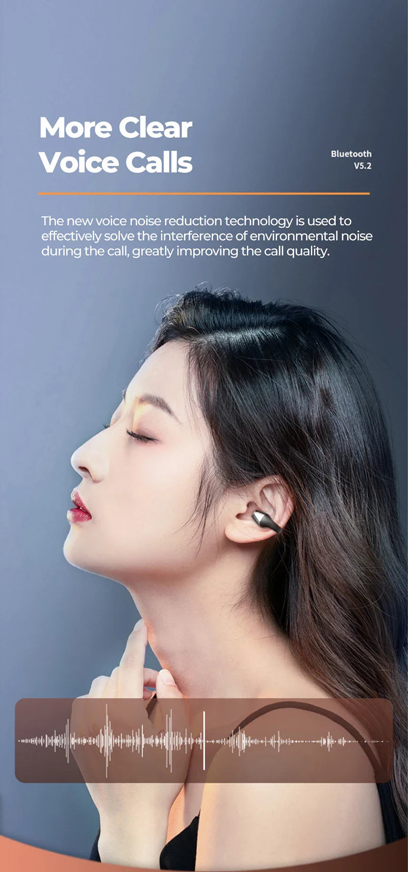 Skanto | Øreklips Bluetooth Headsett