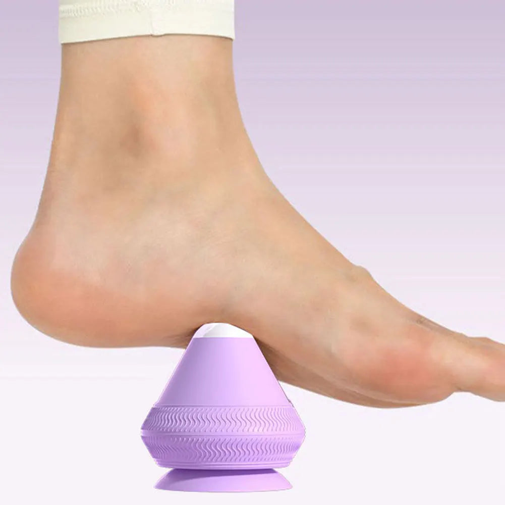 Skanto | Vibrasjoner Massasje Ball FlexiVibe | USB Oppladbar | Varme & Vibrasjon Terapi | Silikon | Bærbar & Selvklebende