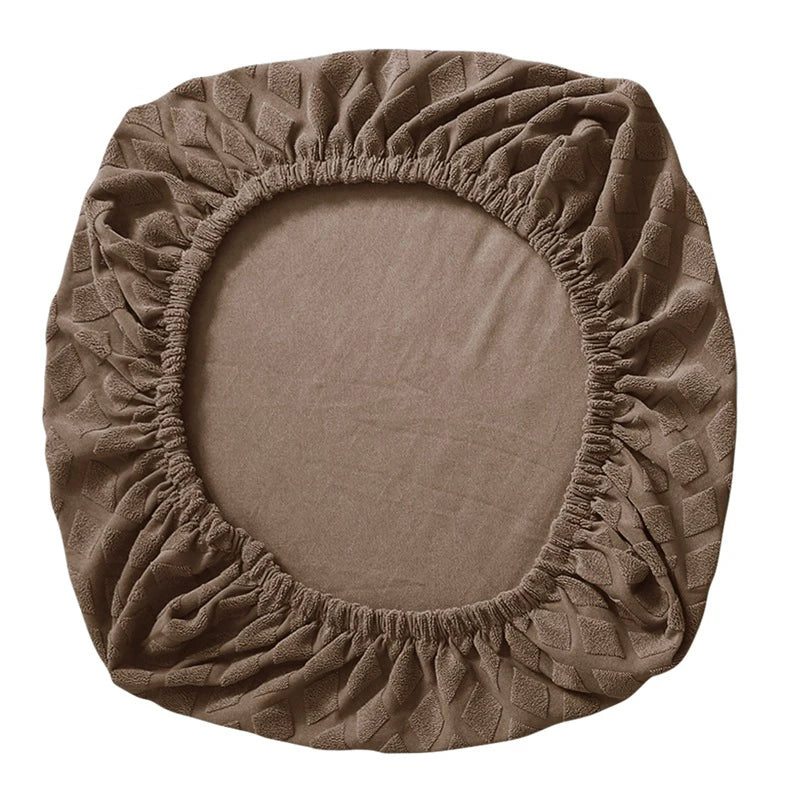 Norvo | Spandex elastisk kontorstol trekk Jacquard sete trekk ananas mesh fleece beskyttende trekk elastisk datastol beskytter