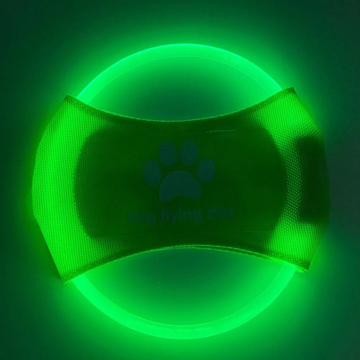 LED Frisbee for dogs oppladbar og vanntett Skanto