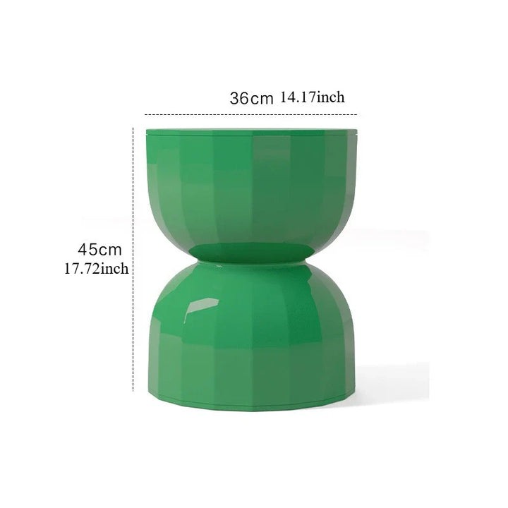 Skanto | Skandinavisk timeglass sidebord med kreativ design