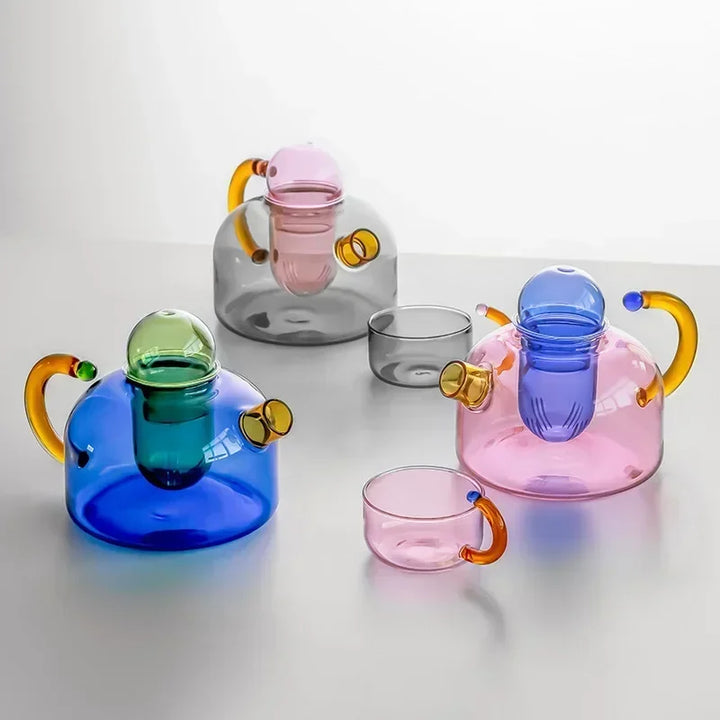 Skanto | Vintage Fargerik Glass Teapot