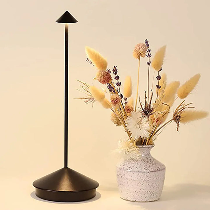 Skanto | Oppladbar Bordlampe Kreativ Spisestue Berøring Led Pina pro Bordlampe Hotell Bar Kaffe Skrivebordslampe Dekorativ Skrivebordslampe