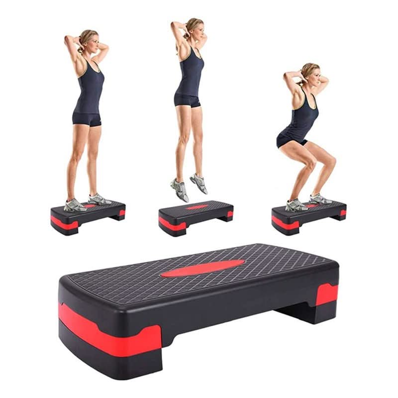 Norvo | Justerbar fitness stepper for allsidige hjemmetreninger