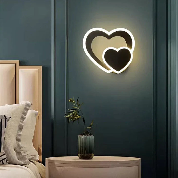 HeartGlow Vegglampe - Moderne LED Belysning Skanto