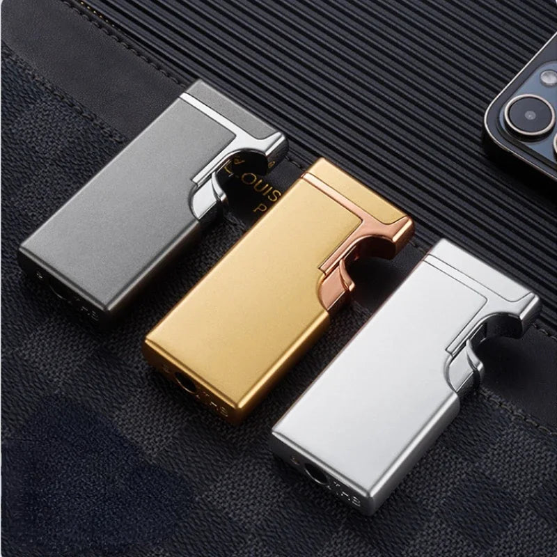 Metal Double Fire Jet Butane Lighter | Skanto