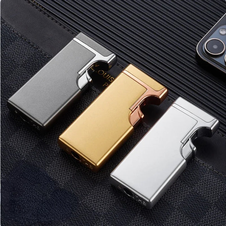 Metal Double Fire Jet Butane Lighter | Skanto