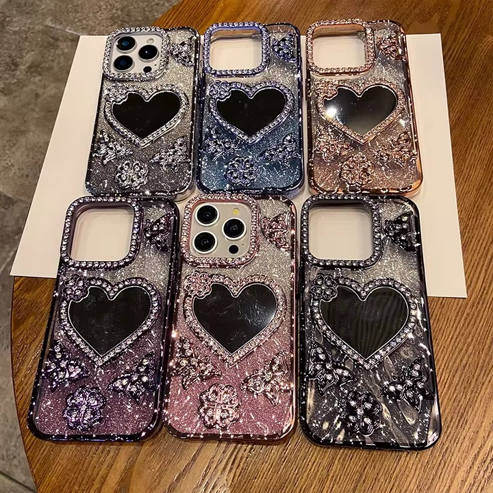 Skanto | Butterfly Glitter Diamond Speilcover for iPhone