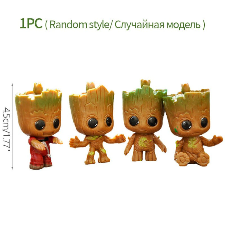 Skanto | Cartoon Stor Miniature Figur: Lekfull Kontor Dekorasjon