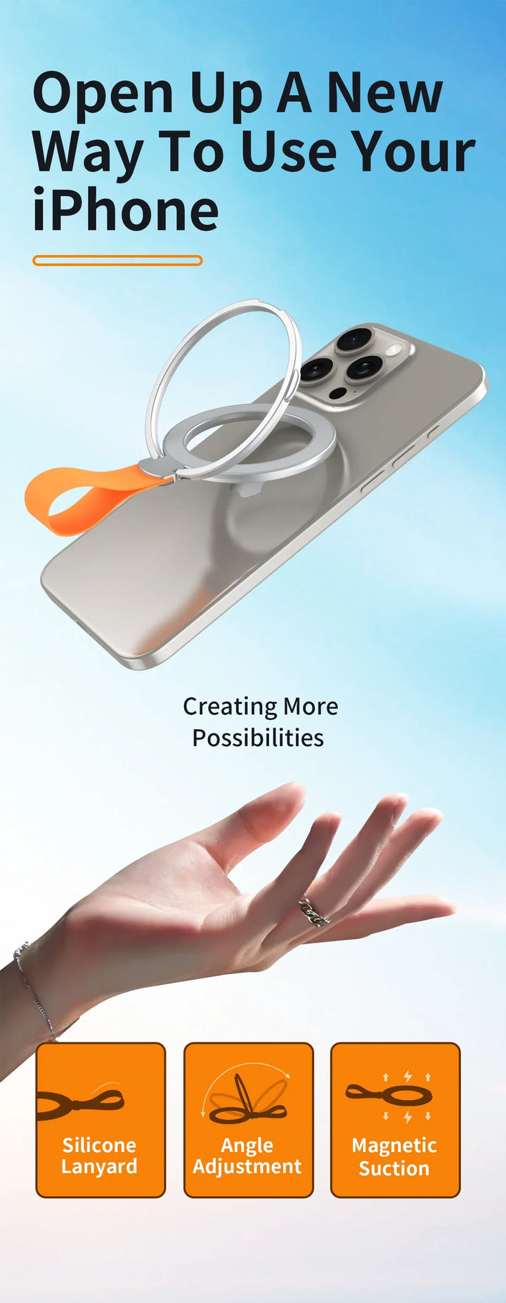 Skanto | MagSafe telefonholdereim