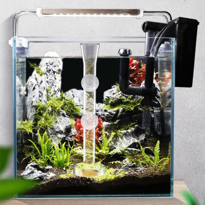 Skanto | Transparent Akvarium Glass Tube Fisk Materiell
