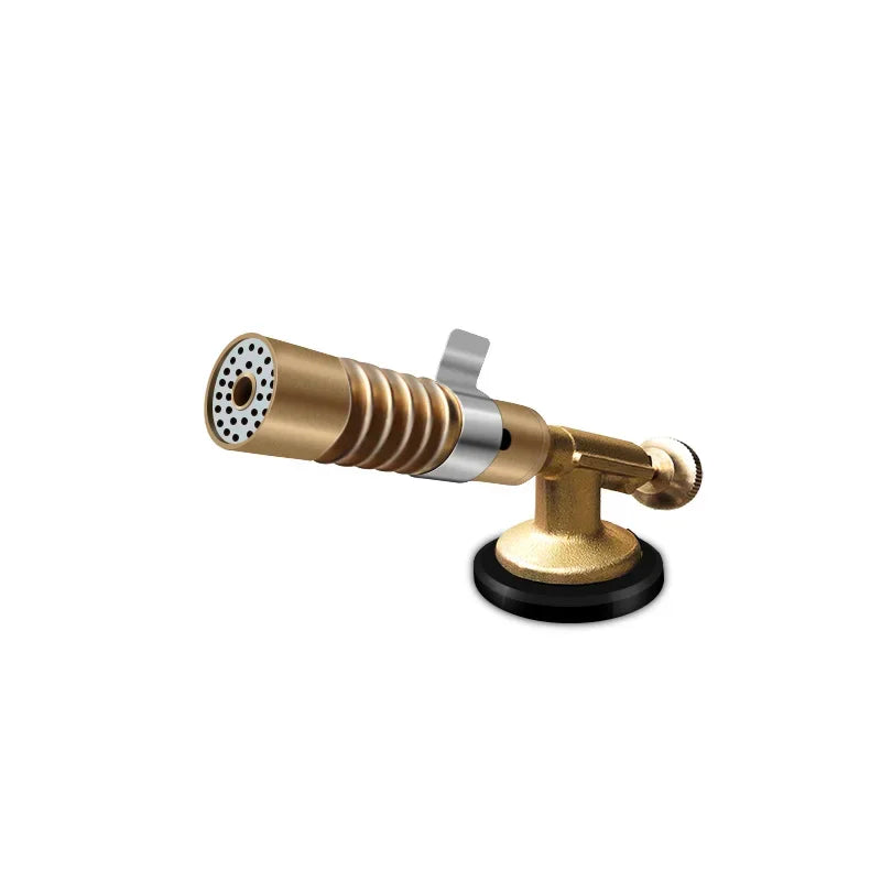 Norvo | Flammex Pro Loddebrikett | For Butan Gass | Justerbar Flamme opp til 1300 °C | Kompakt & Ergonomisk | Ideell for Kjøkken & Utendørs