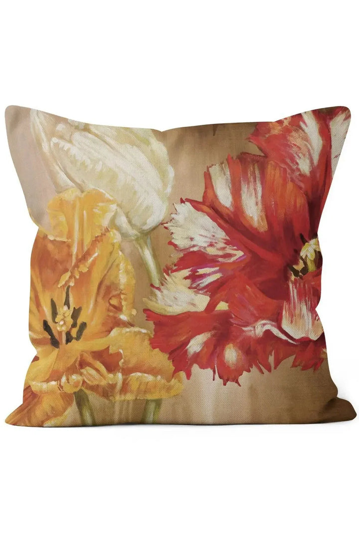 Rosa Blomst Dekor Putetrekk