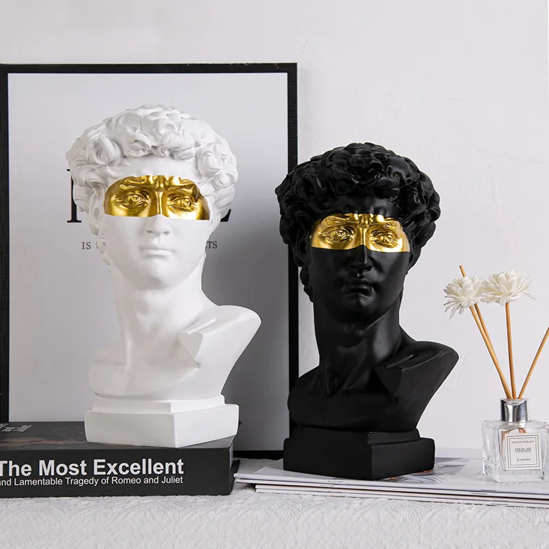 Skanto | Europeisk Hjem Dekor David Hode Harpiks Statuer Statuer Hjem Dekor Moderne Abstrakt Kunst Buste Skulptur Kunst Skisse Praksis