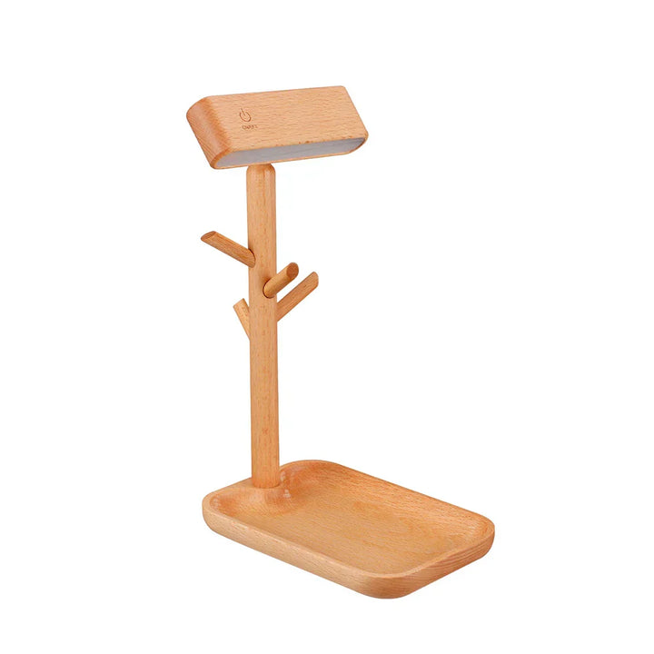 Skanto | Elegant dimbar bordlampe med lagringsplass