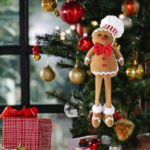 Skanto | PeperkoekPracht | Luksuriøs Plysj Juledekorasjon