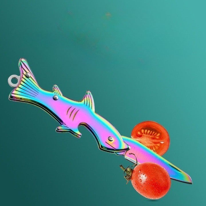 Norvo | Skarpe Hai Multifunksjonell Tannpirkerkniv Nøkkelring