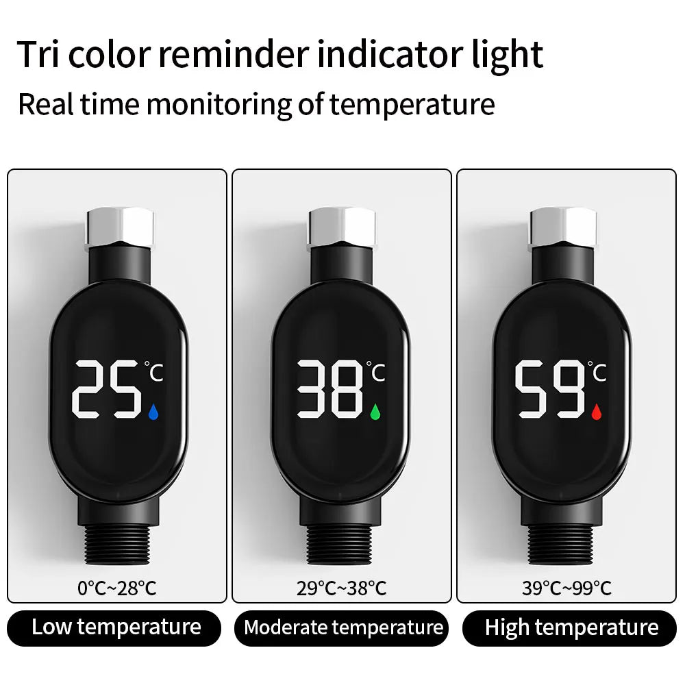 Skanto | Ingen lekkasje Digital Dusj Smart Termometer