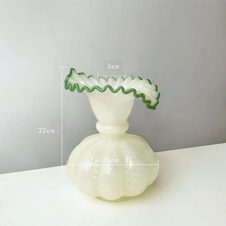 Glass Pumpkin Vase | Skanto