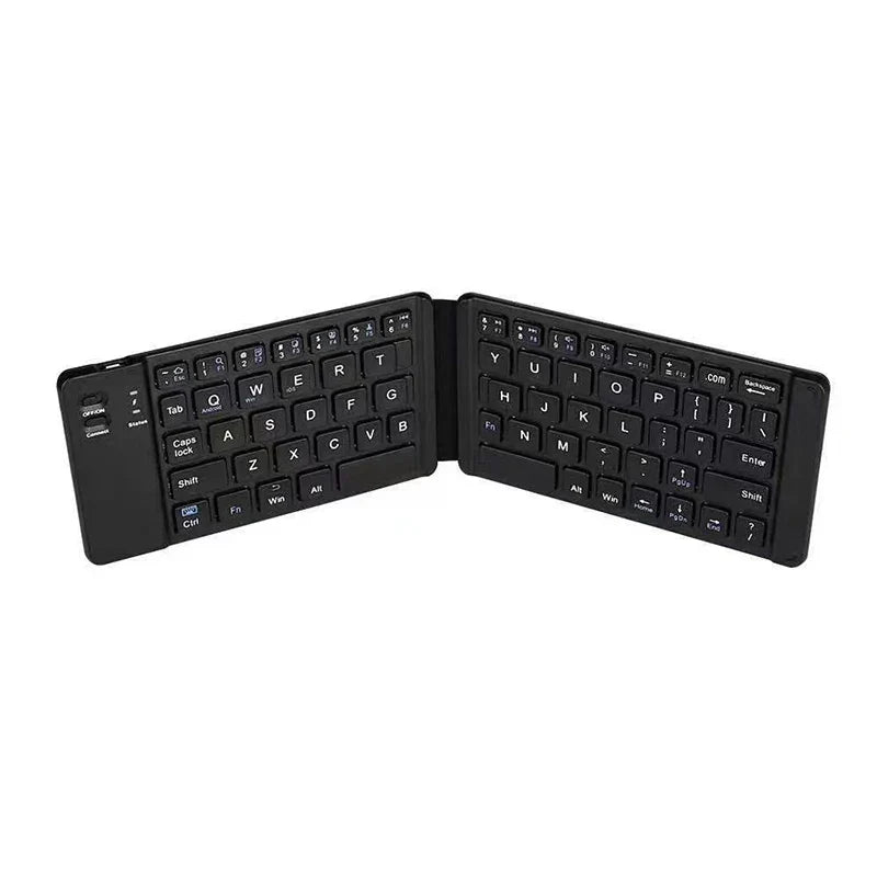 Trådløst sammenleggbart Bluetooth-tastatur med berøringspute – Kompakt, allsidig og ultrabærbar | Skanto