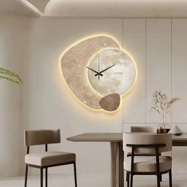 Skanto | Minimalistisk Veggklokke i Skandinavisk Design - NordiqTime