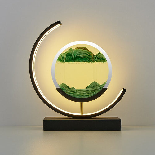 Skanto | 3D Sand Shell Table Lamp - Abyss