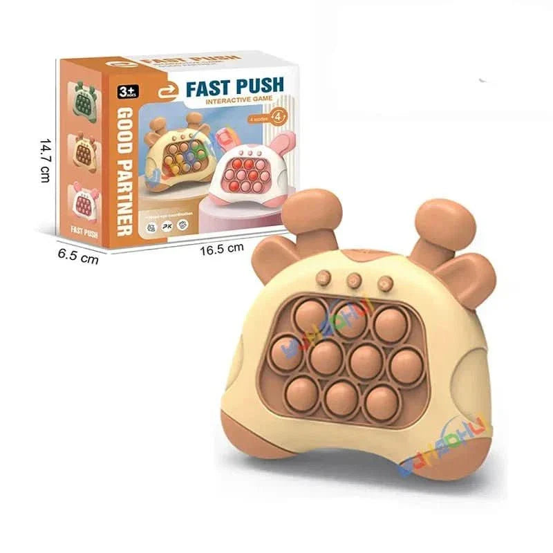 Skanto | FidgeTop – Lys Anti-Stress Puslespill for Barn & Voksne