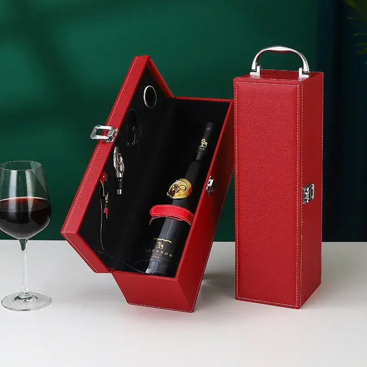 Skanto | Luksus Vin Kasse - Stilige Oppbevaring for Vin og Tilbehør