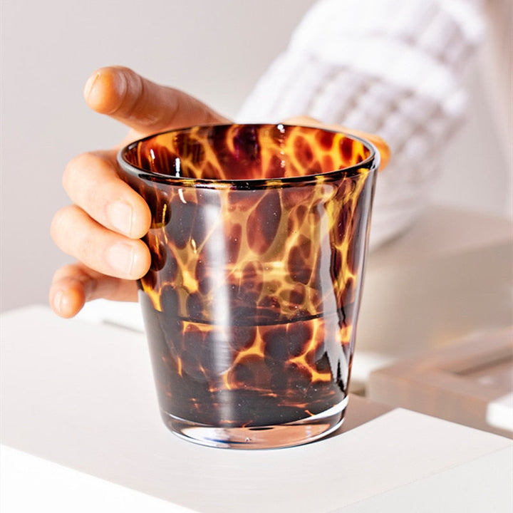 Skanto | Leopard Retro Drikkeglass