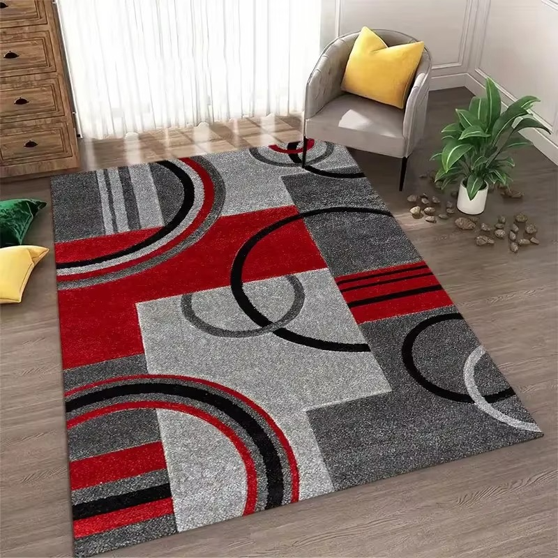 Skanto | Elegant nordisk-inspirert geometrisk områdeteppet