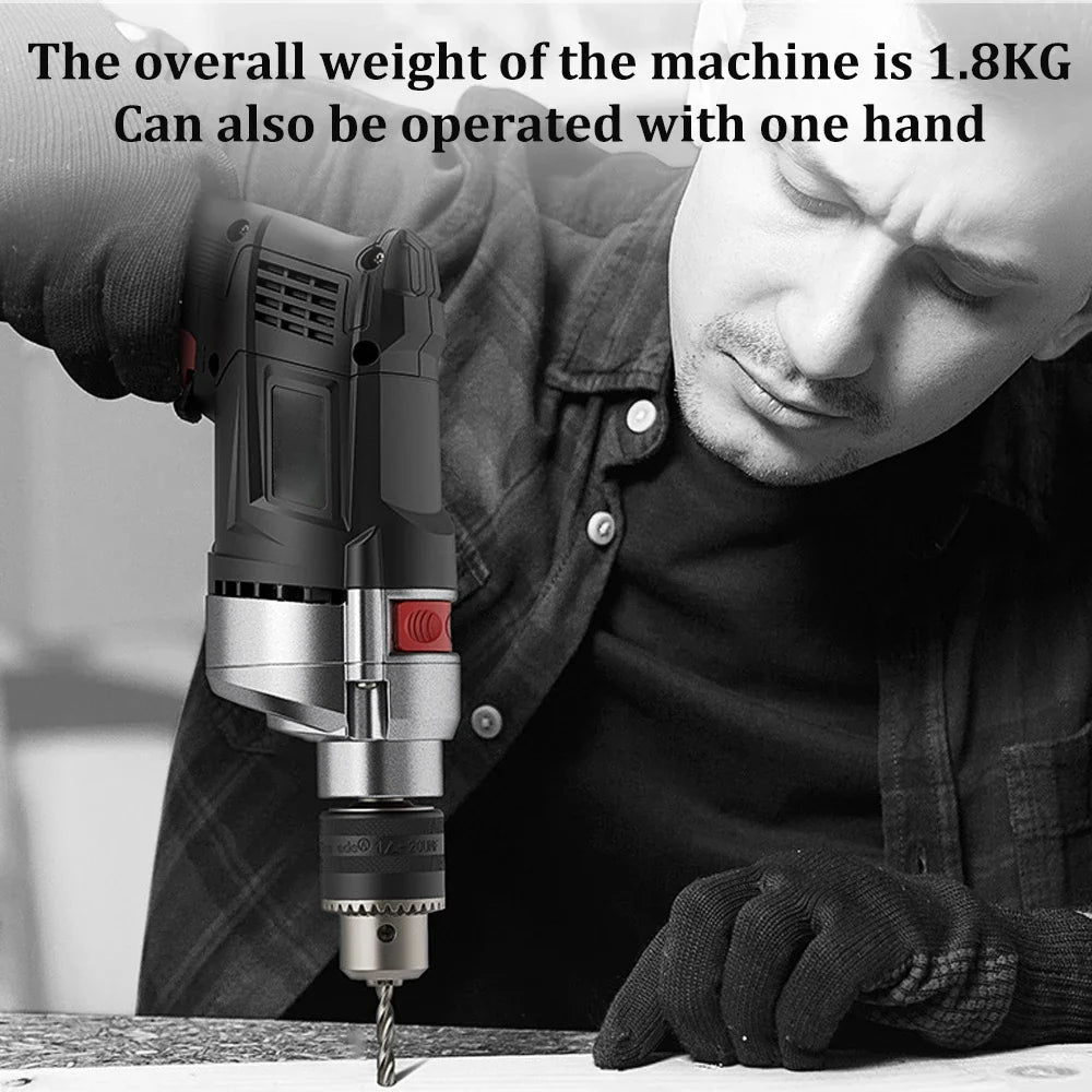 Skanto | 780W Elektrisk Hammer & Boremaskin med Variabel Hastighet – DrillForce