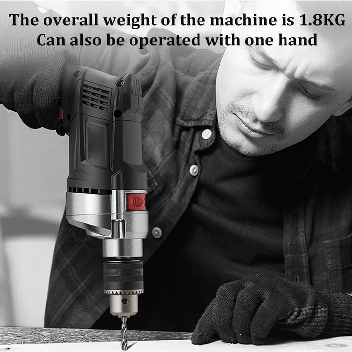 Skanto | 780W Elektrisk Hammer & Boremaskin med Variabel Hastighet – DrillForce