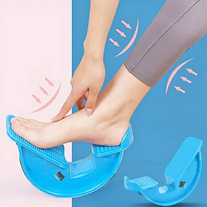 Skanto | 2-pack fotvipper leggstretcher for plantar fasciitis, akillesenebetennelse, ankel- og underlegmsmerter, 10,6 x 5,1 tommers skråbrett