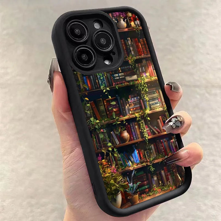 Skanto | Sjokkbestandig Bokhylle iPhone-deksel
